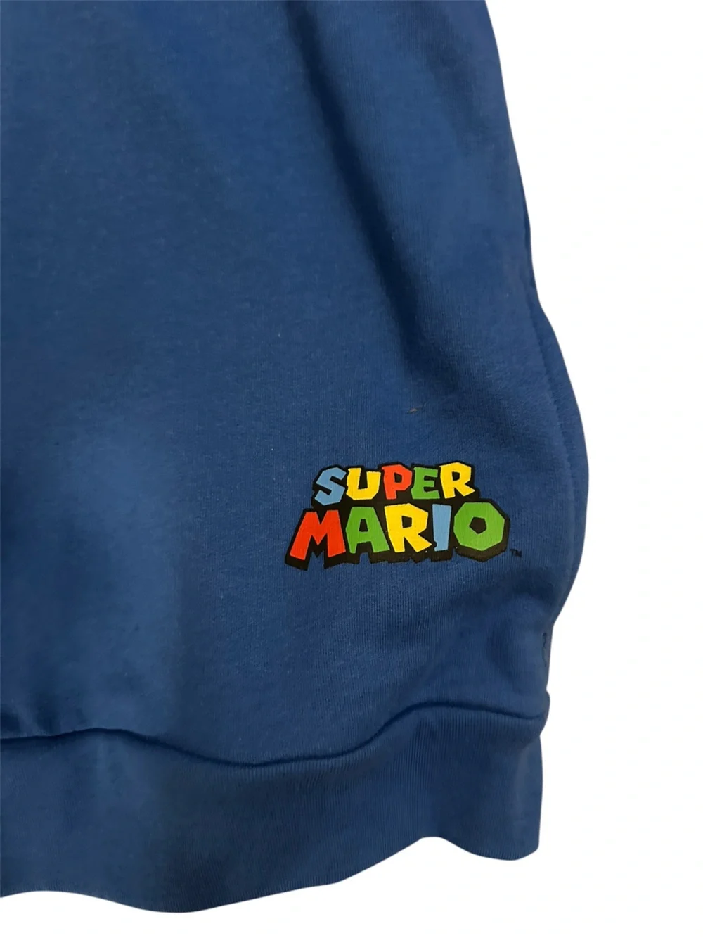 Super Mario Hooded Zip Jacket - Red & Blue